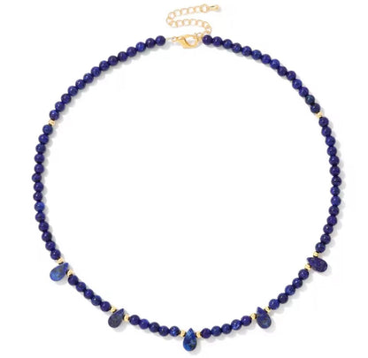 Very Pretty Stone Droplet Necklaces - Multiple Colours