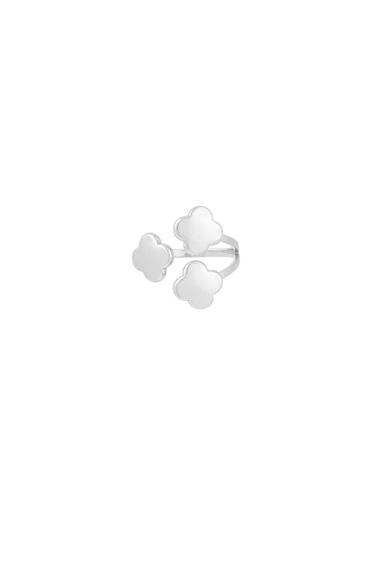 Clover Ring - Silver