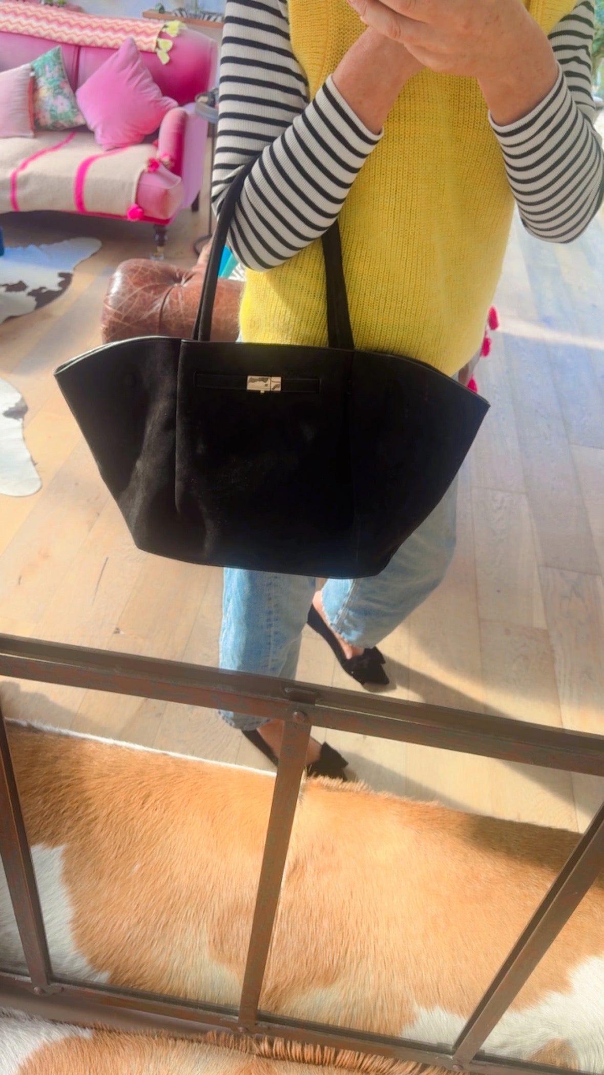 Autumn Tote Bag - Black