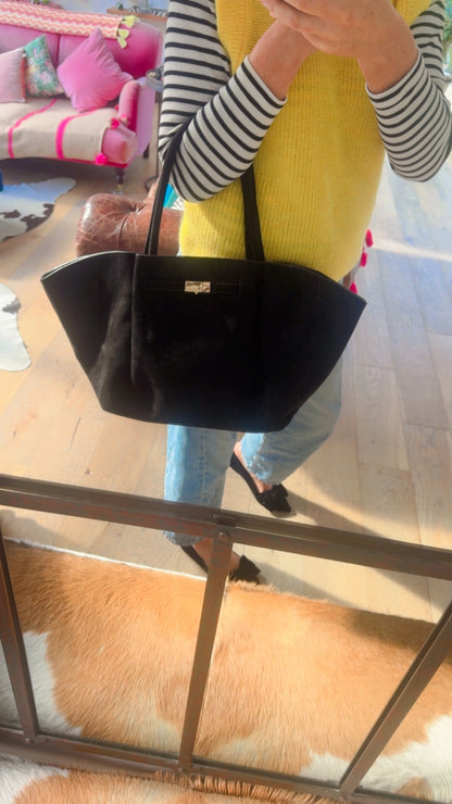 Autumn Tote Bag - Black