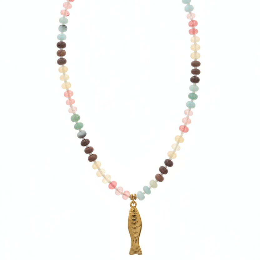 Summer Fish Necklaces - Multi Colours