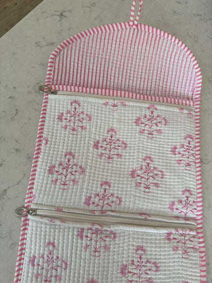 Jewellery Pouch -  Prettiest Pink