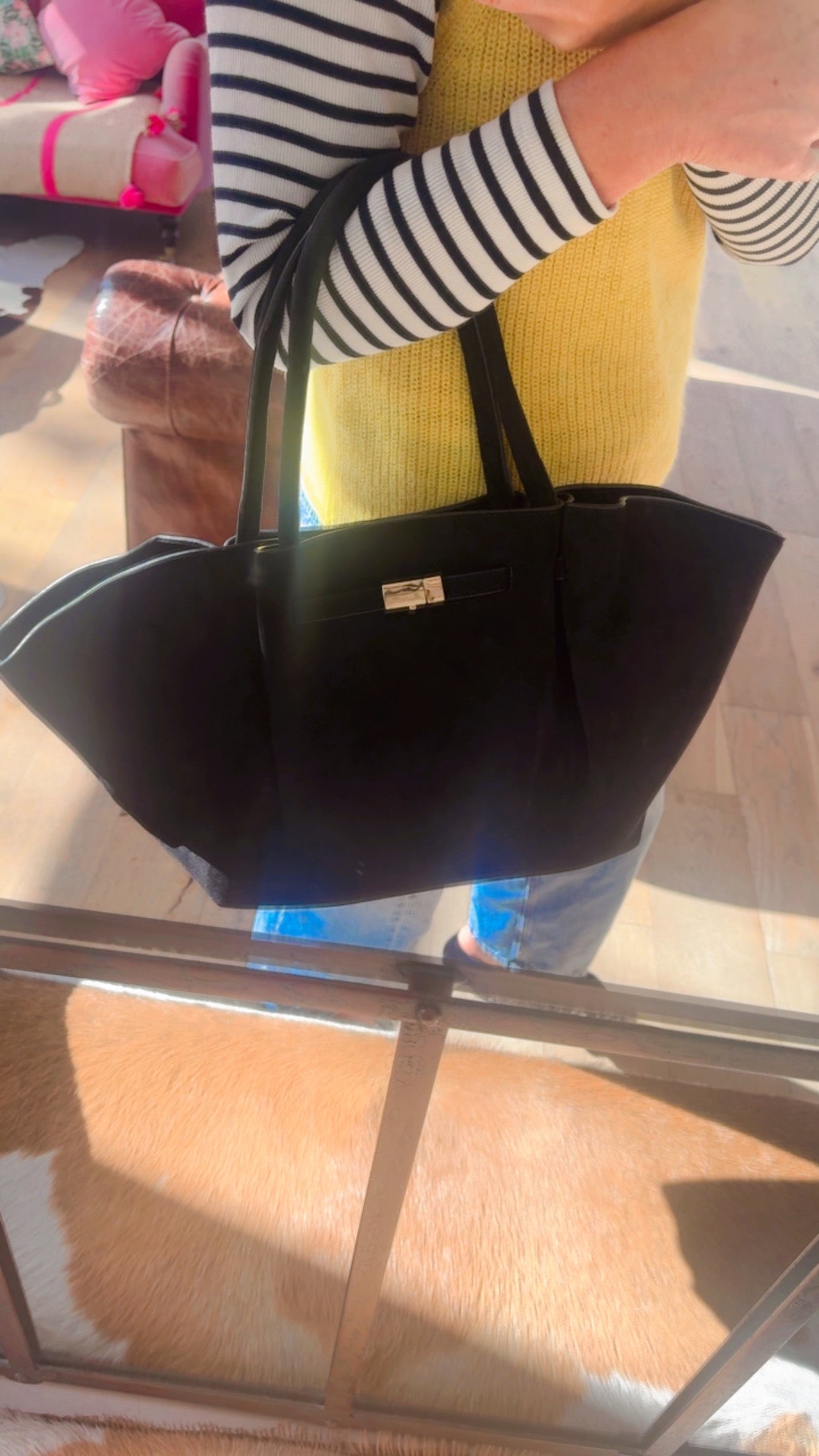 Autumn Tote Bag - Black