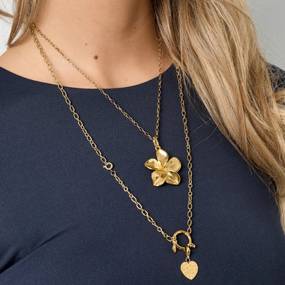 2 in 1 Bracelet/ Necklace - Gold