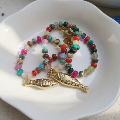 Summer Fish Necklaces - Multi Colours