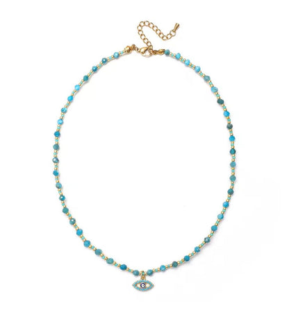 Summer Eye Necklaces - Multi Colours