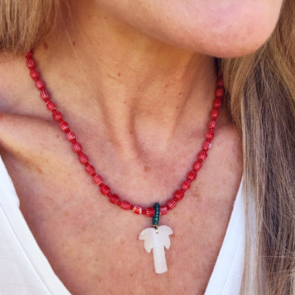 Ceramic Beachy Necklaces - Multiple Colours and Charms