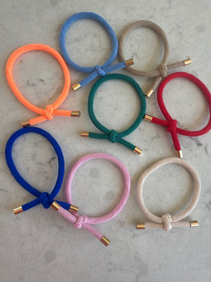 Knot Hair Elastics - Multiple Colours