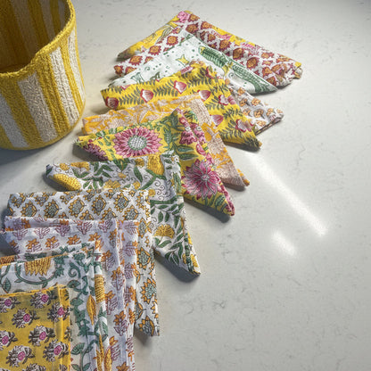 Golden Hour Napkin Sets - YELLOW