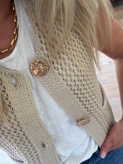 Hannah's Summer Cardi - Ecru