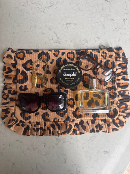 Hannah's Mega Animal Print Pouch