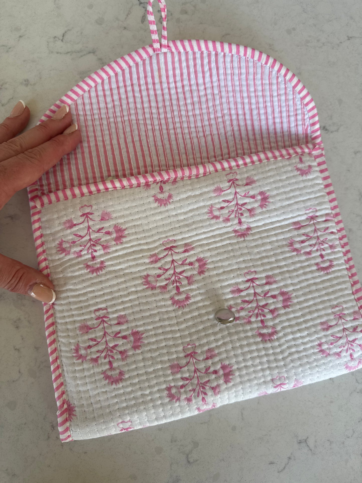 Jewellery Pouch -  Prettiest Pink
