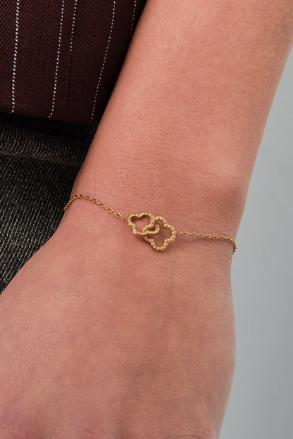 Linked Luck Bracelet - Gold