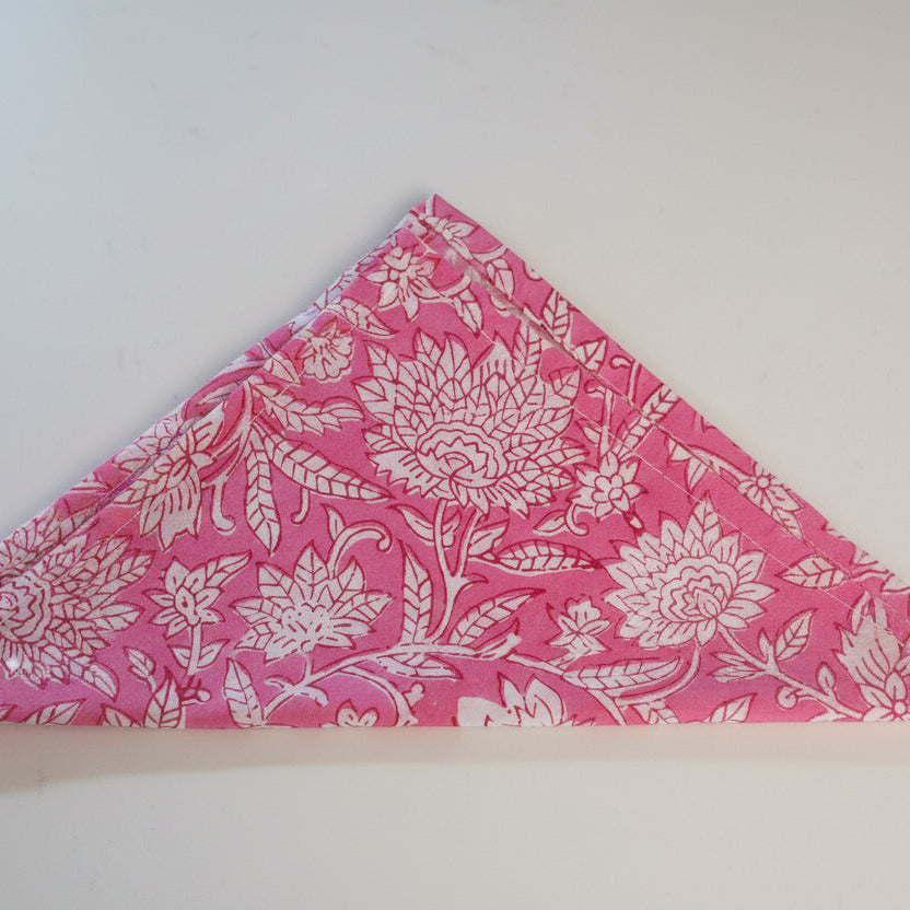 Soft Bloom Napkin Collection - Pink