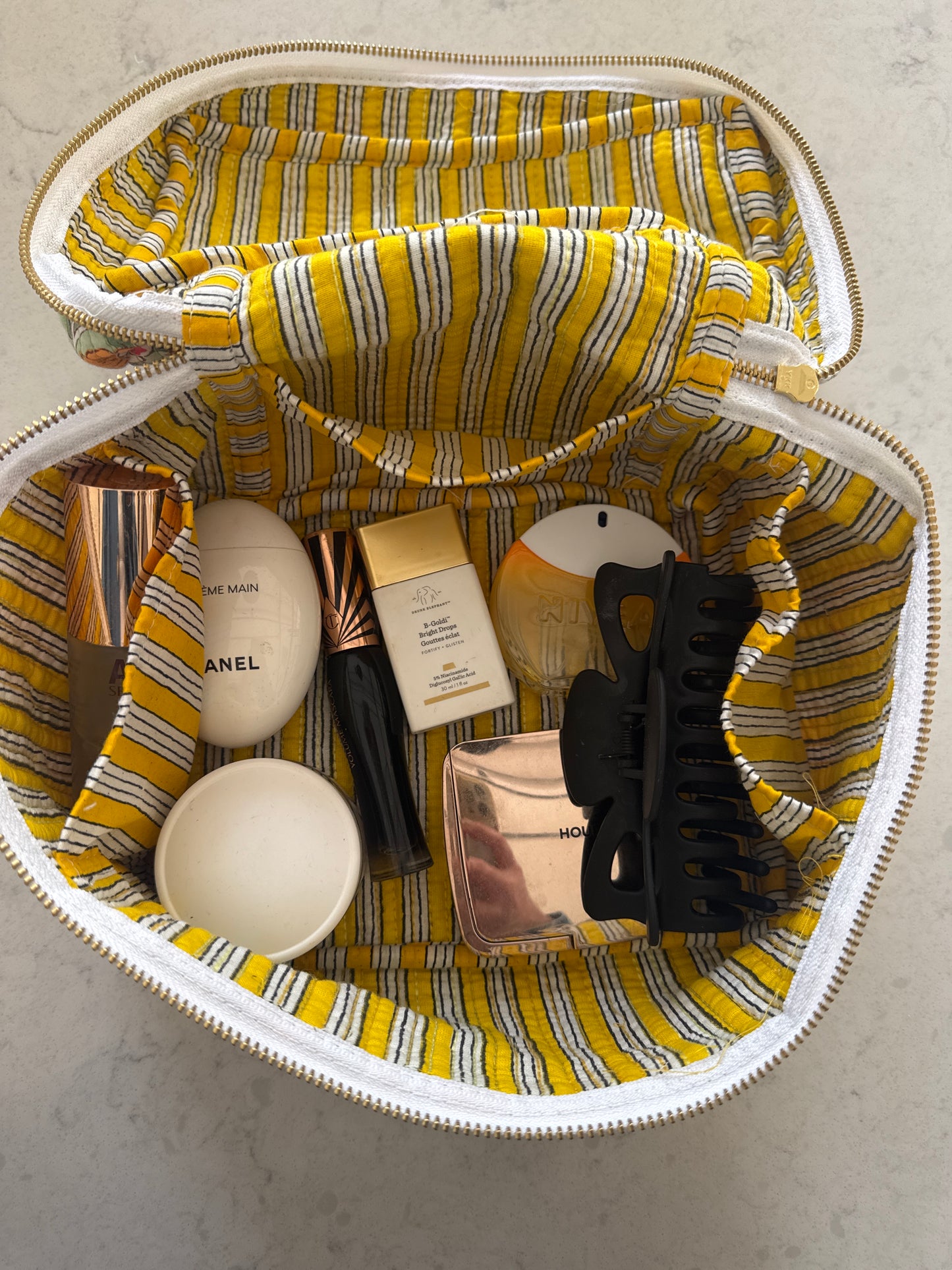 The Carryall Vanity - Mint & Amber