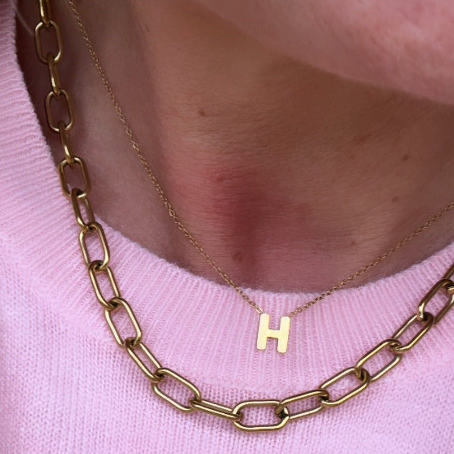 Everyday Link Chain Necklace - Gold