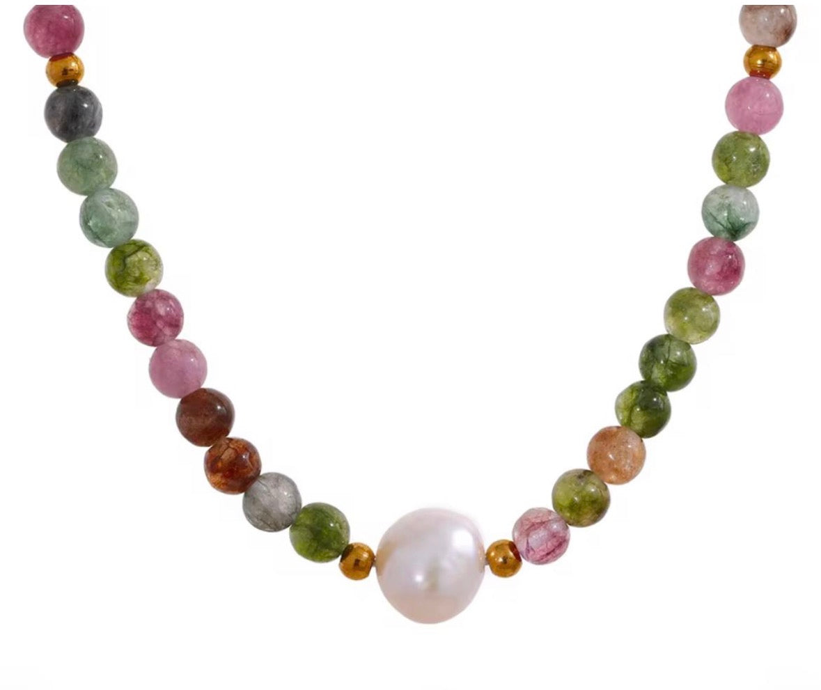 Autumn Bead Necklace