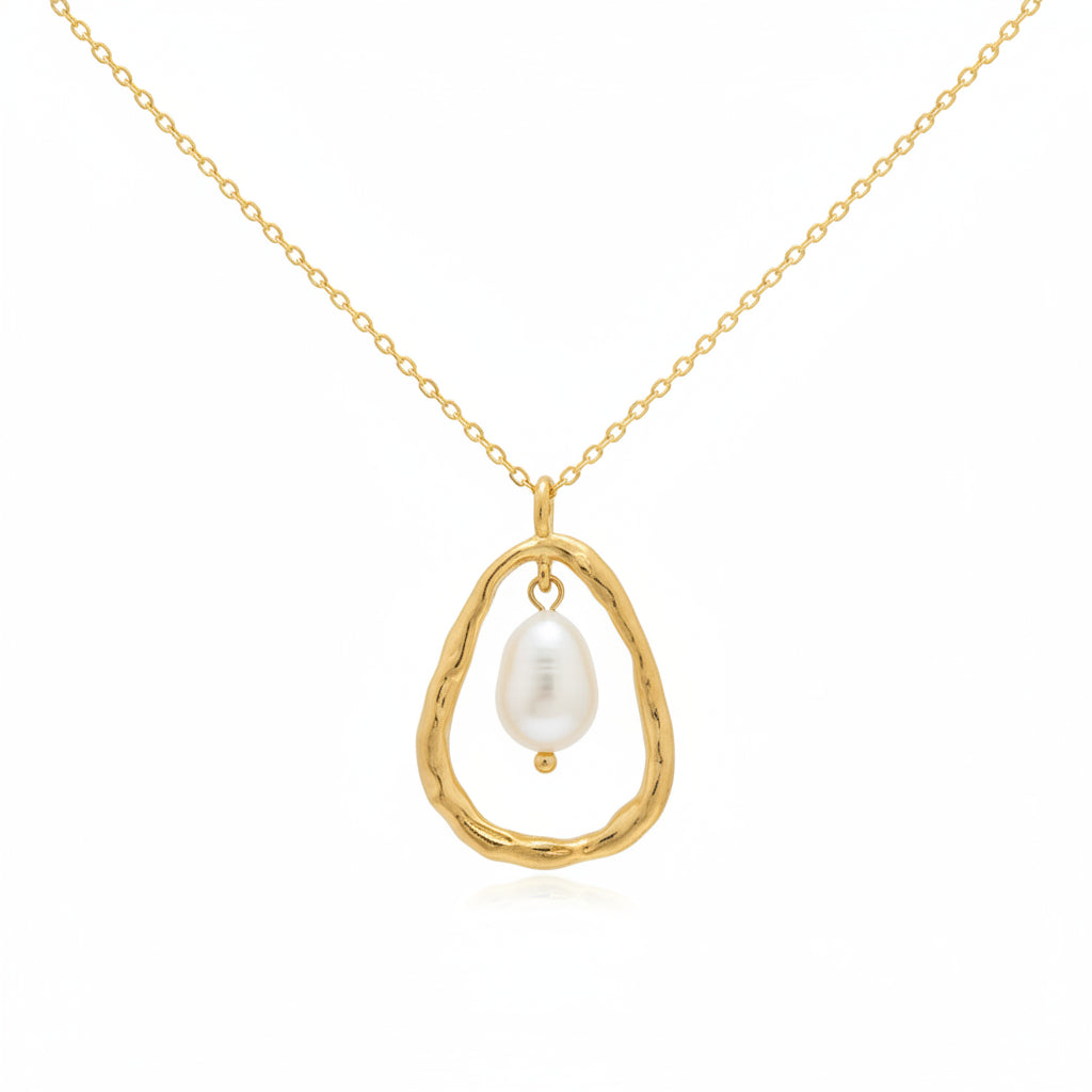 Pearl Pendant Necklace - Gold COMING SOON