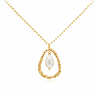 Pearl Pendant Necklace - Gold COMING SOON