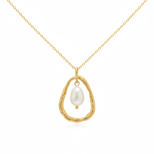 Pearl Pendant Necklace - Gold COMING SOON
