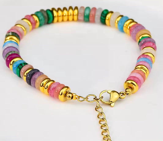 Very Special Summer Beaded Bracelet - 1 week lead time