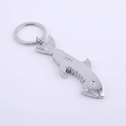 Shark Key Ring + Bottle Opener