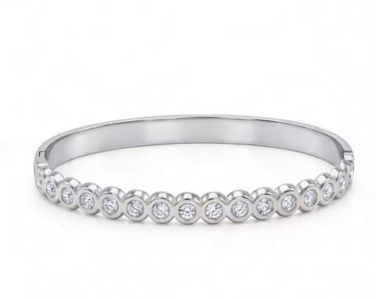 Silver Sparkles Bangle