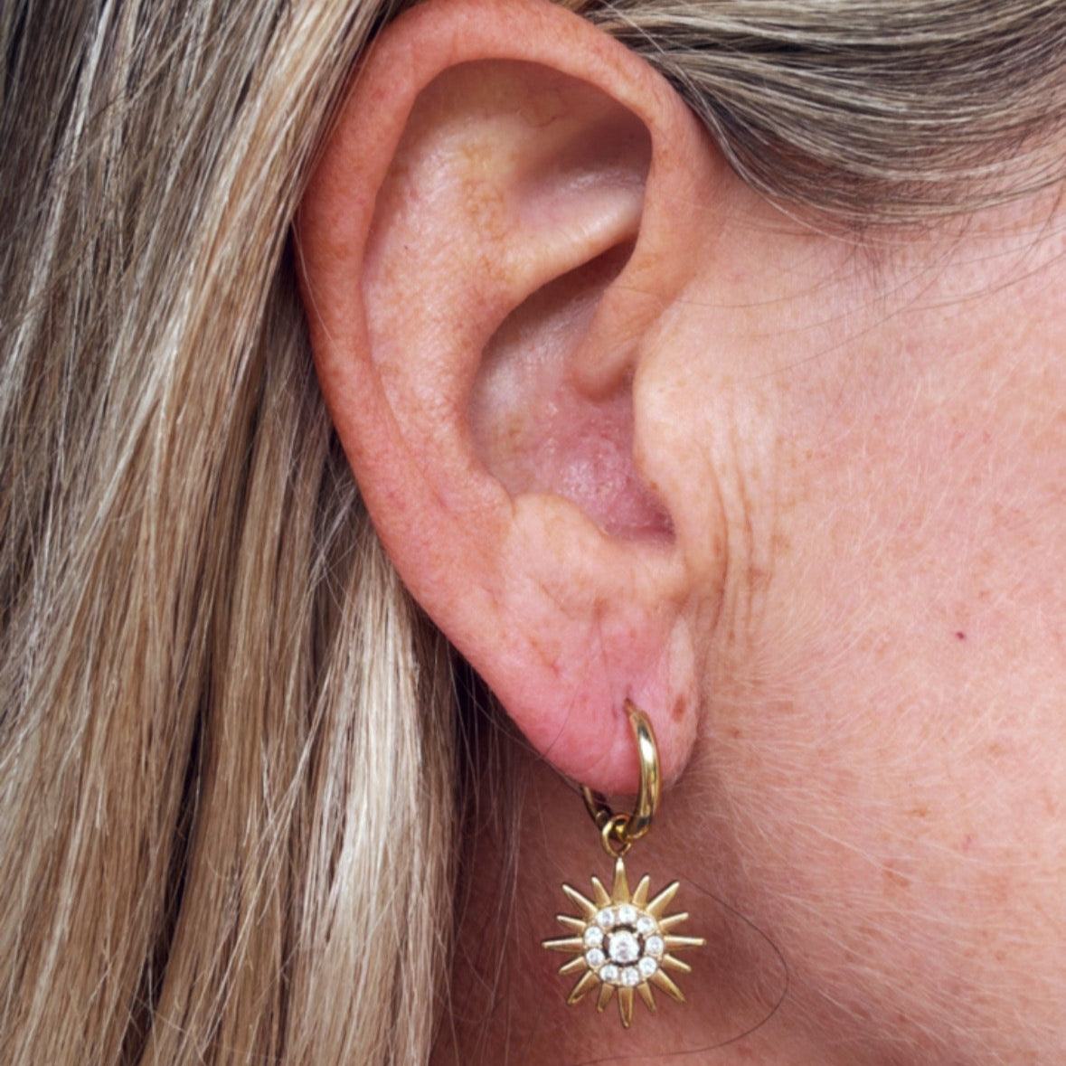 Autumn Sparkle Earrings - Gold