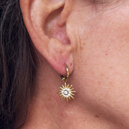 Autumn Sparkle Earrings - Gold
