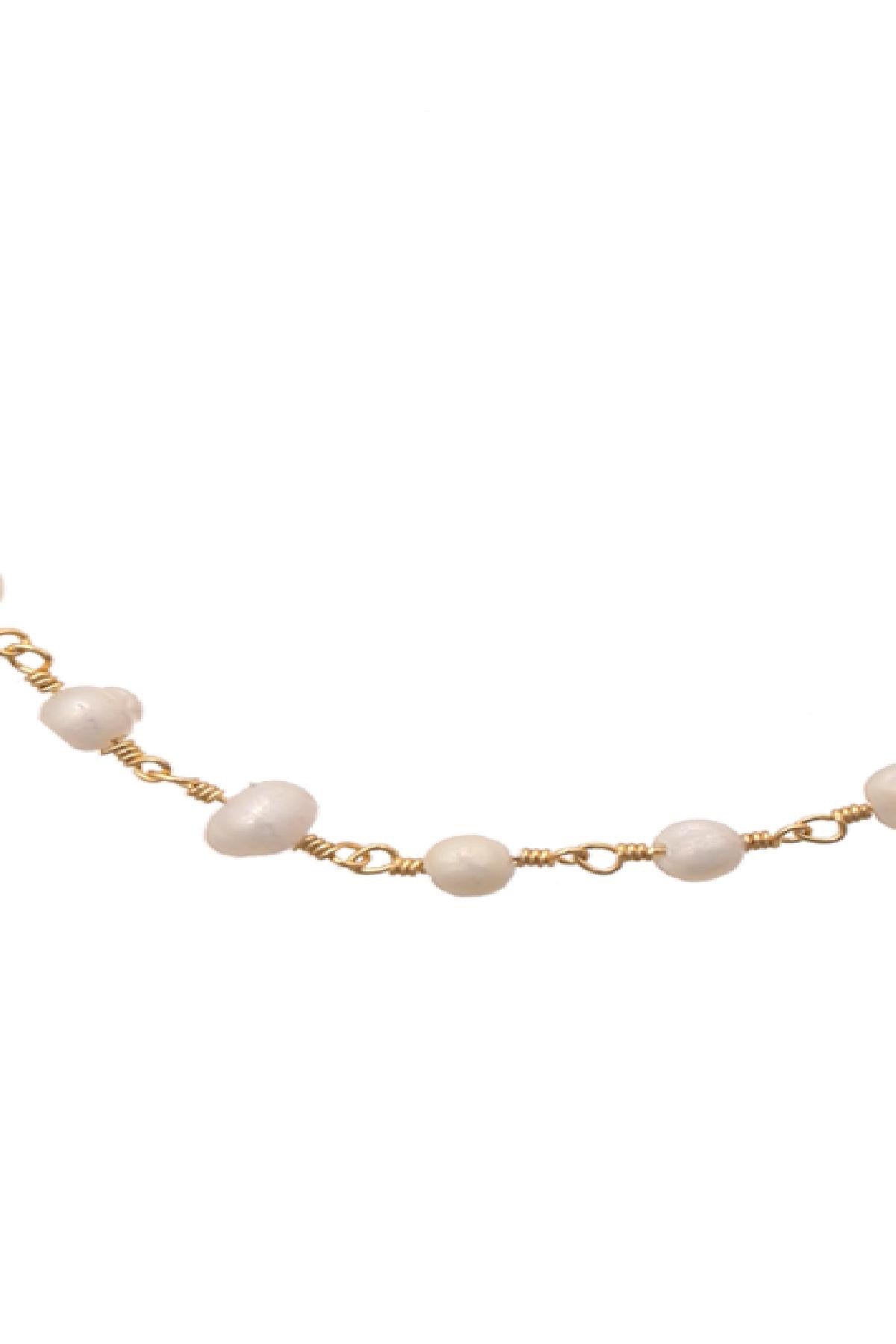 Pearly Necklace - Gold