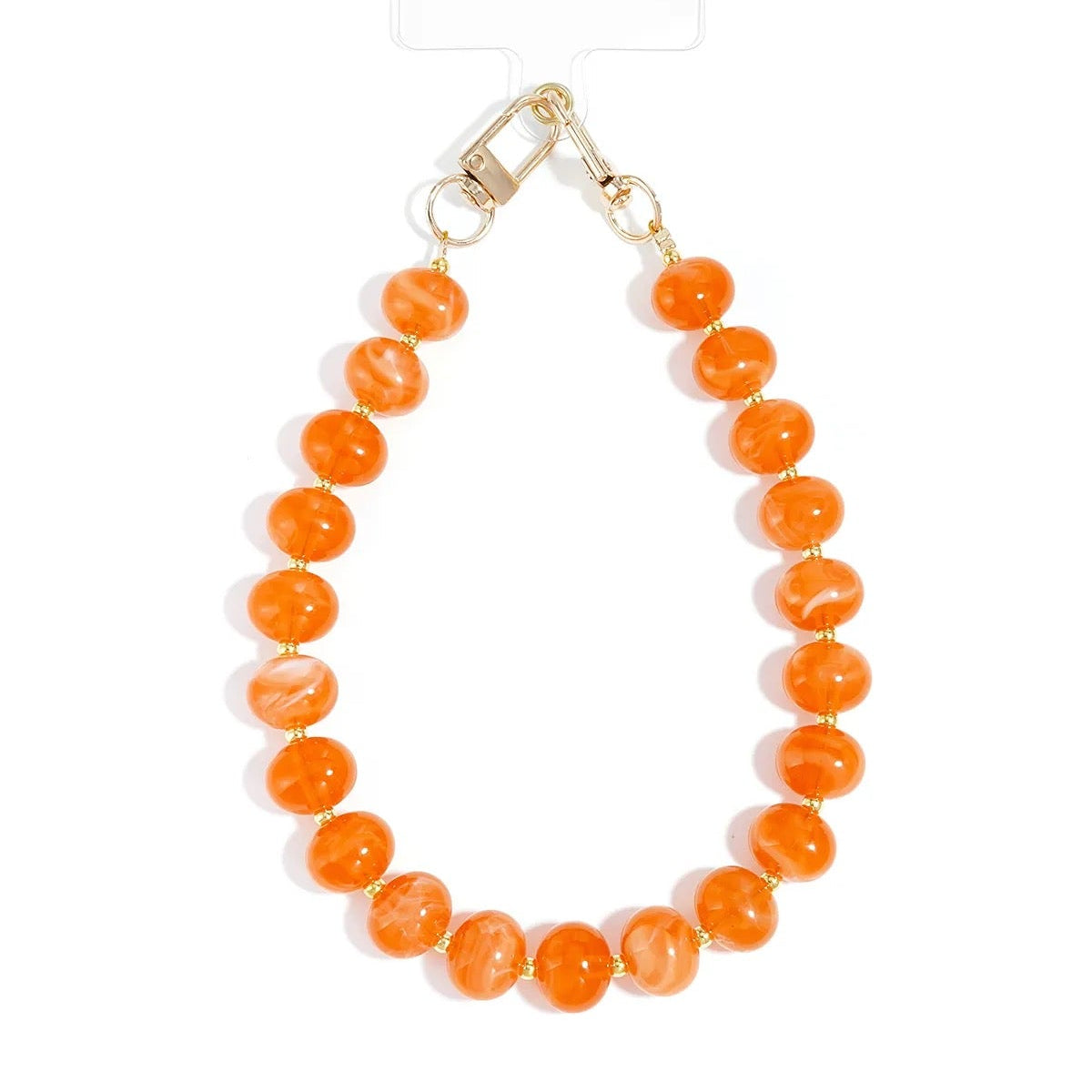 Beaded Mobile Cord - Multiple Colours