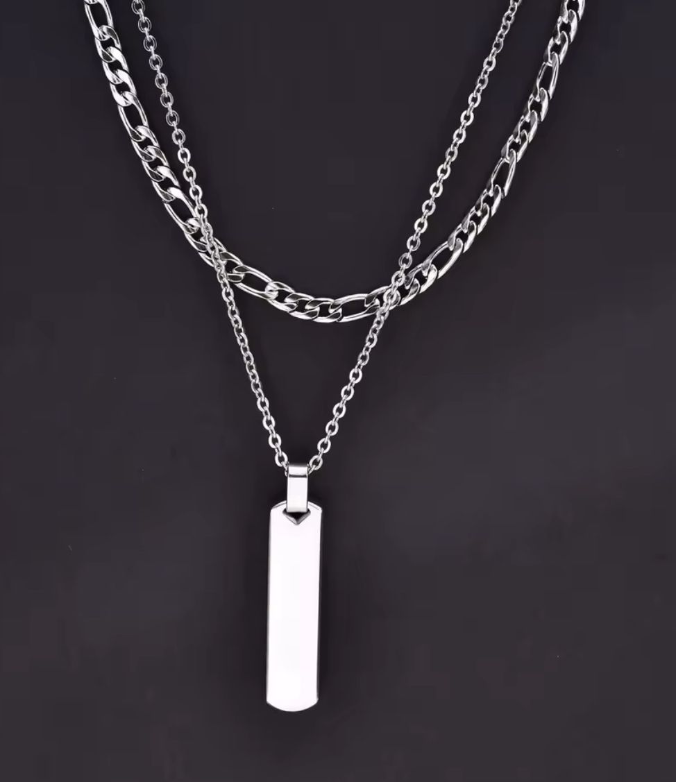 Long Bar Necklace Set