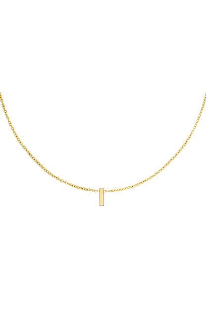 Initial Necklaces - Gold