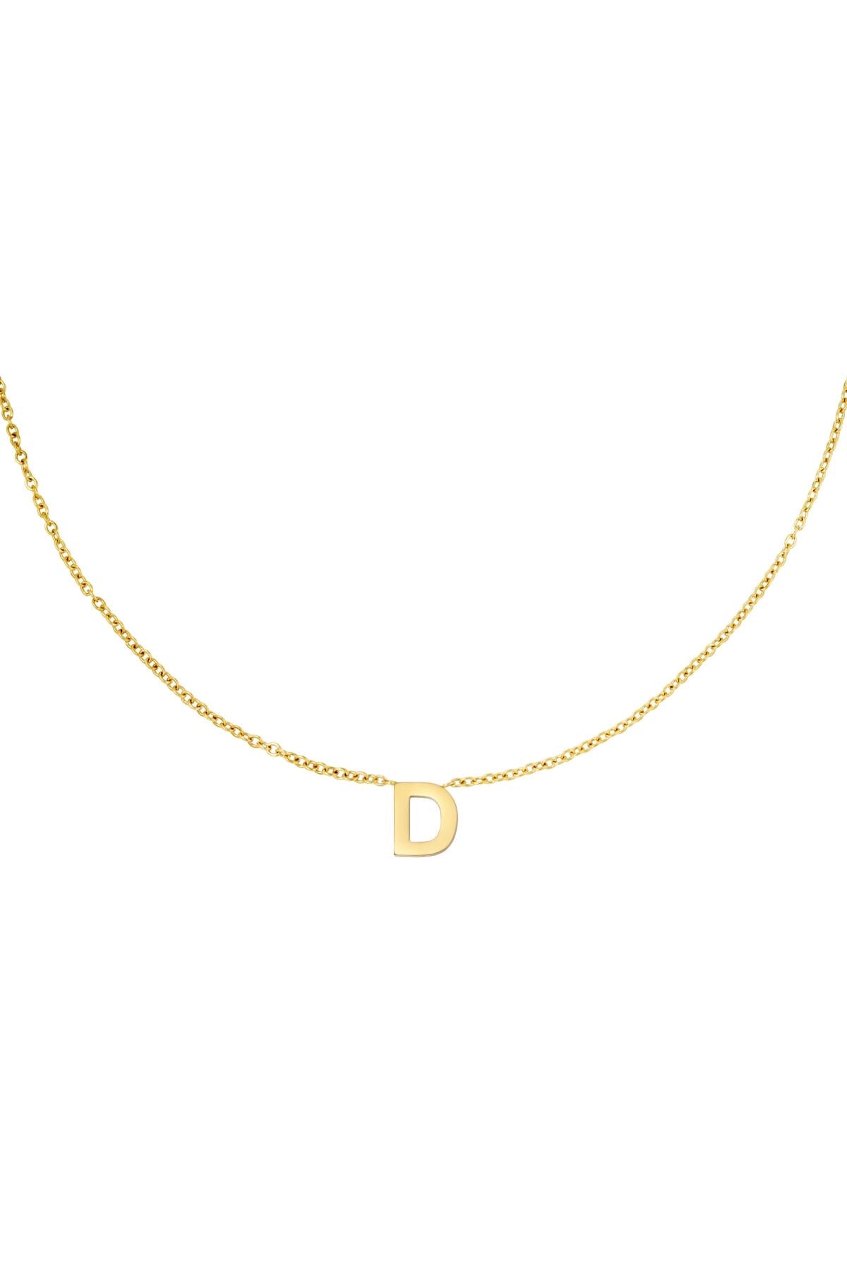 Initial Necklaces - Gold