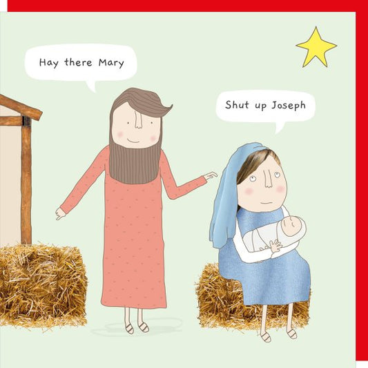 CHRISTMAS -  Shut Up Joseph Card