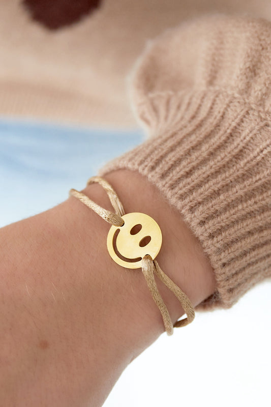 Happy Face Bracelet = Multiple Colours