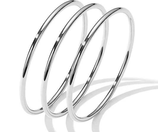 Charlie's Bangles - Silver ( DELIVERY 20TH OF OCTOBER )