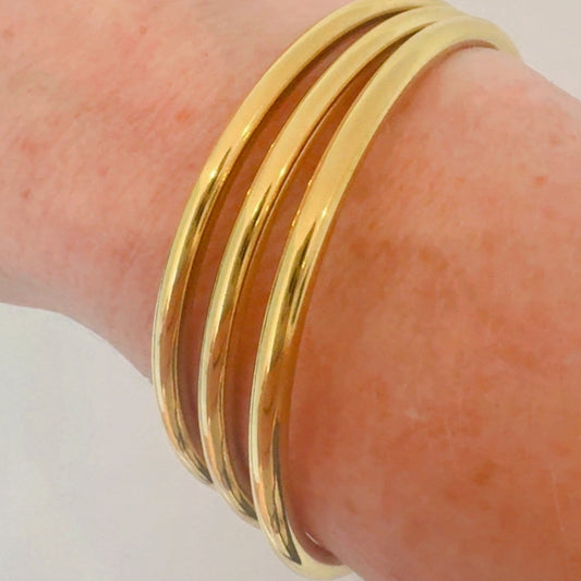 Charlie's Bangles - Gold ( DELIVERY WEEK OF 20TH OCT )