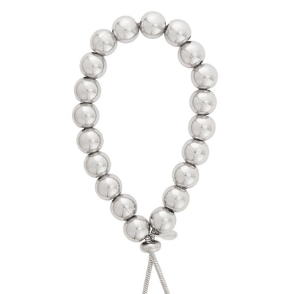 Hollow Bead Bracelet - Silver
