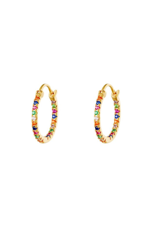 Rainbow Party Hoops
