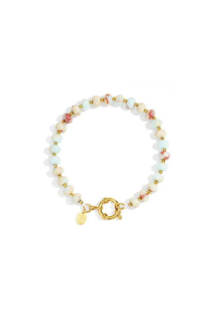 Beaded Bracelet - Sky Blue
