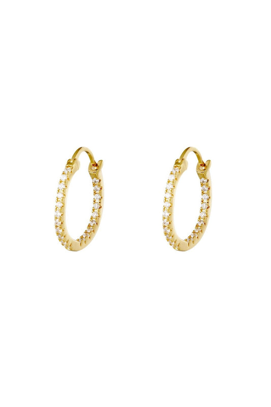 Gold Party Hoops