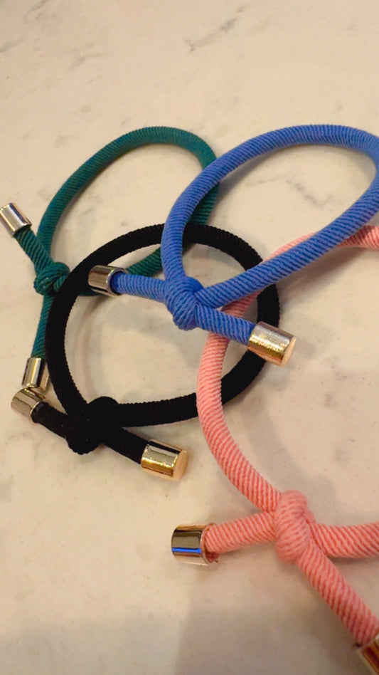 Knot Hair Elastics - Multiple Colours