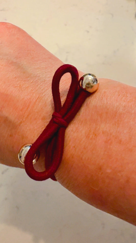 Bow Hair Elastics - Multiple Colours