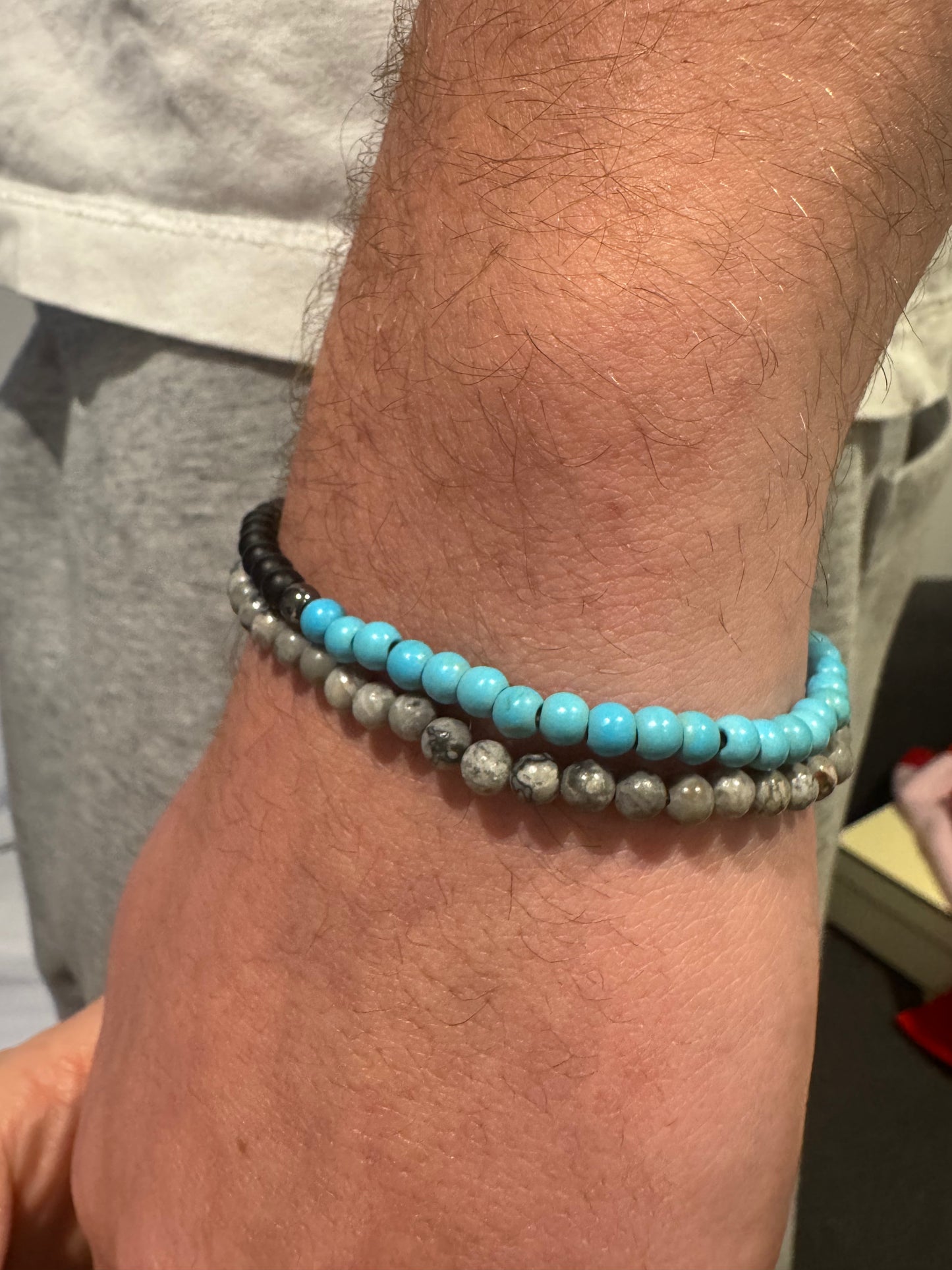 Beaded Set of Two Bracelets