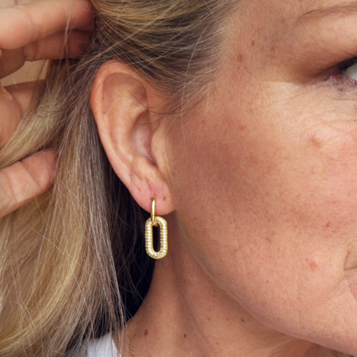 Jemima Hoop Earrings - Gold