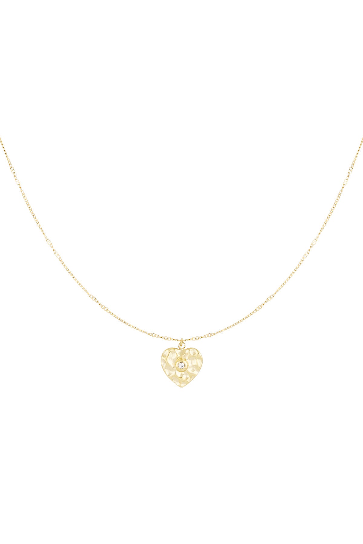 True Heart Necklace - Gold