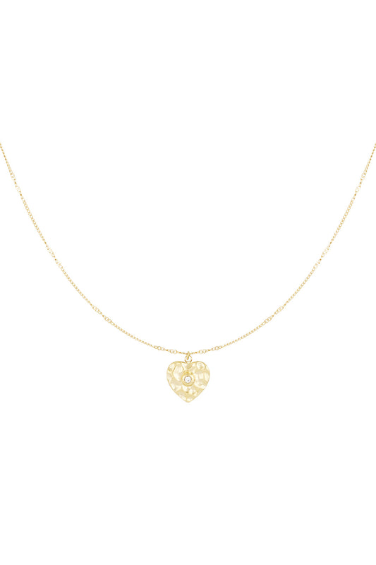 True Heart Necklace - Gold