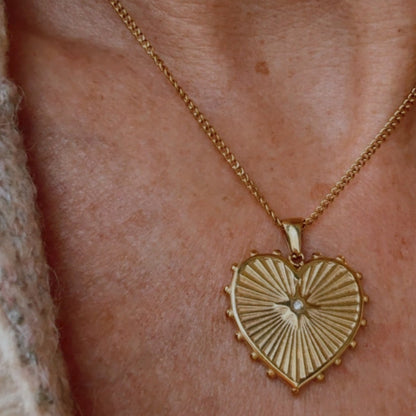 Golden Heart Necklace