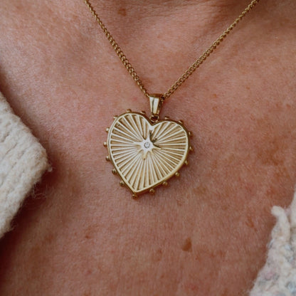 Golden Heart Necklace